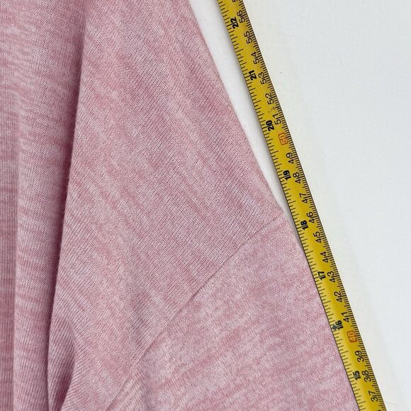 Time & Tru Top Womens Size XL Pink Knit Round Neck Round Hem Long Sleeve - Picture 16 of 16